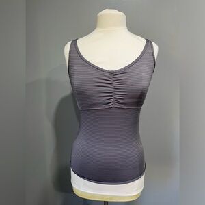 Prana Tank Top Women's Gray Athletic Lightweight Activewear Workout Yoga